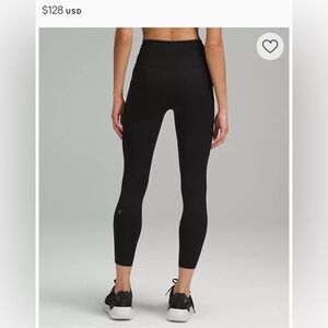 lululemon athletica Jet Black High-Rise Leggings